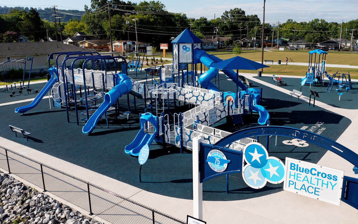 Replace with approved image of poured-in-place rubber playground surfacing