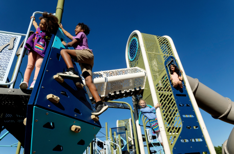 Custom playground design concept using GameTime PlayLab