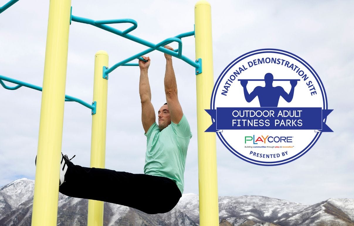 National Demonstration Site for Outdoor Fitness badge