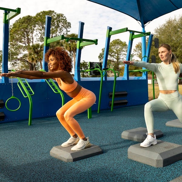 THRIVE Studio comprehensive outdoor gym